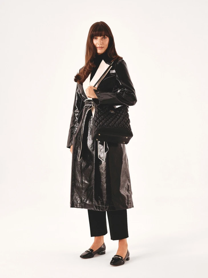 Kazar Flat Patent Leather Pumps