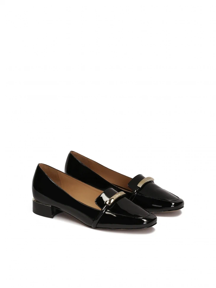 Kazar Flat Patent Leather Pumps