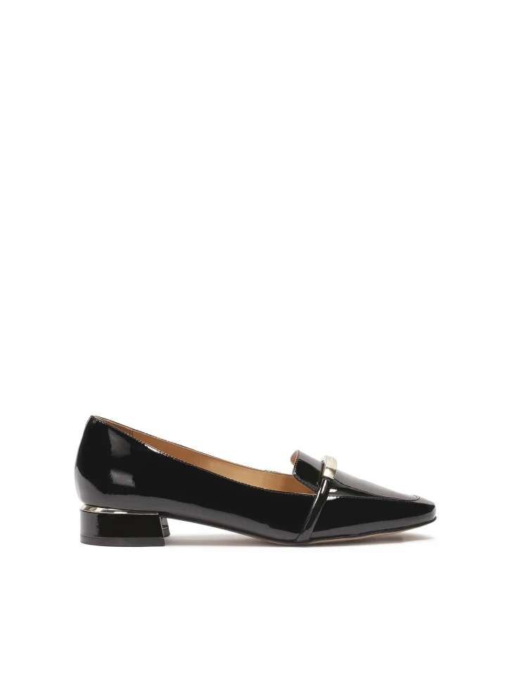 kazar Flat patent leather pumps