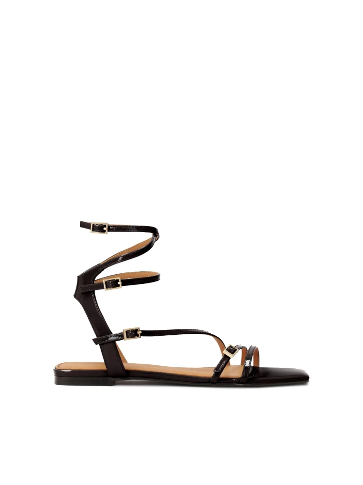 kazar Flat sandals in patent leather