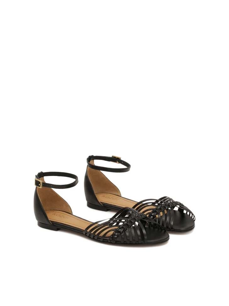 Kazar Flat Sandals With Built-in Heel