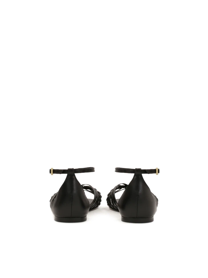 Kazar Flat Sandals With Built-in Heel