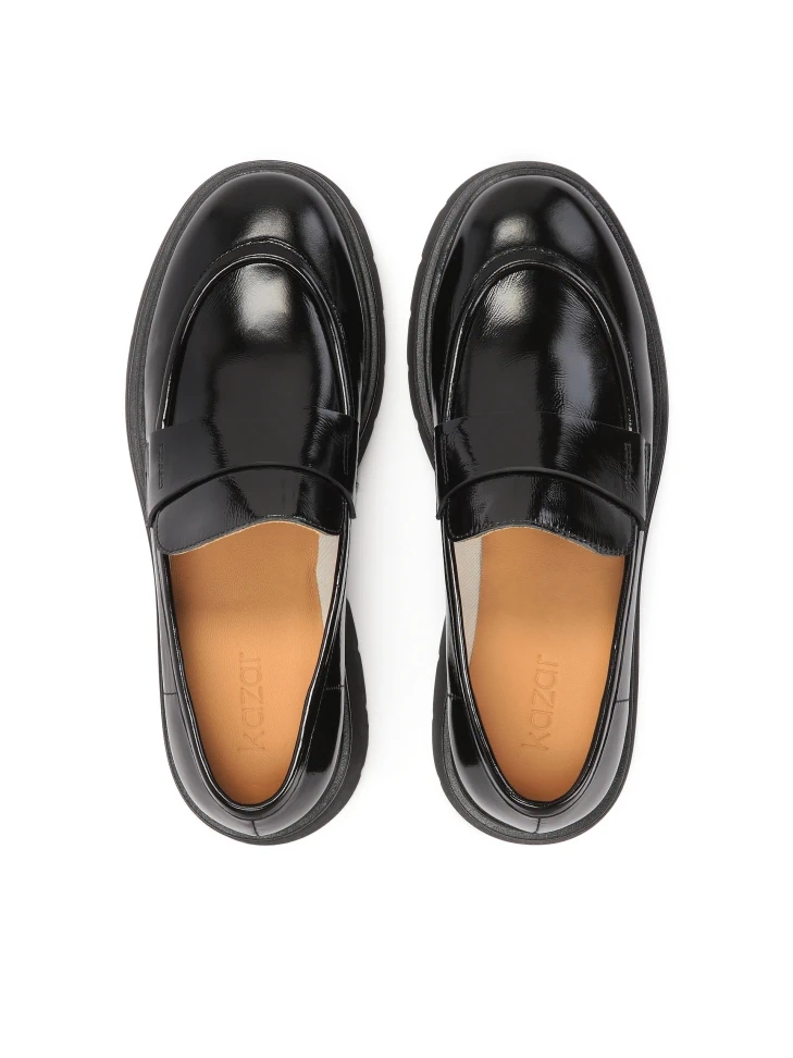 Kazar Flat Shoes On A Lug Sole