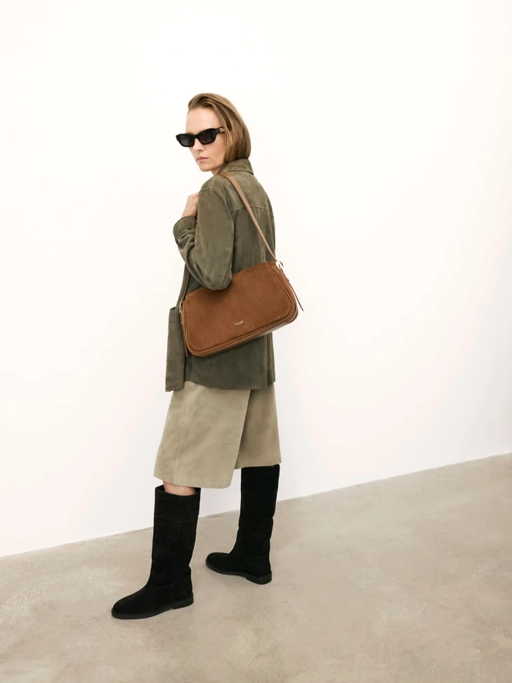 Kazar Flat Suede Slip-on Boots