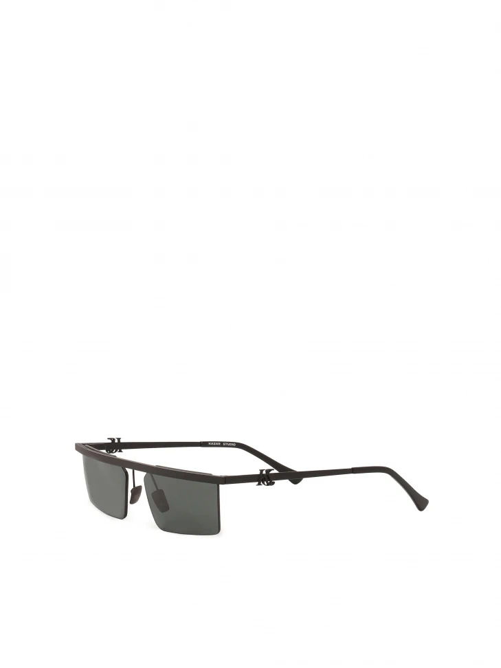 Kazar Frameless Black Sunglasses