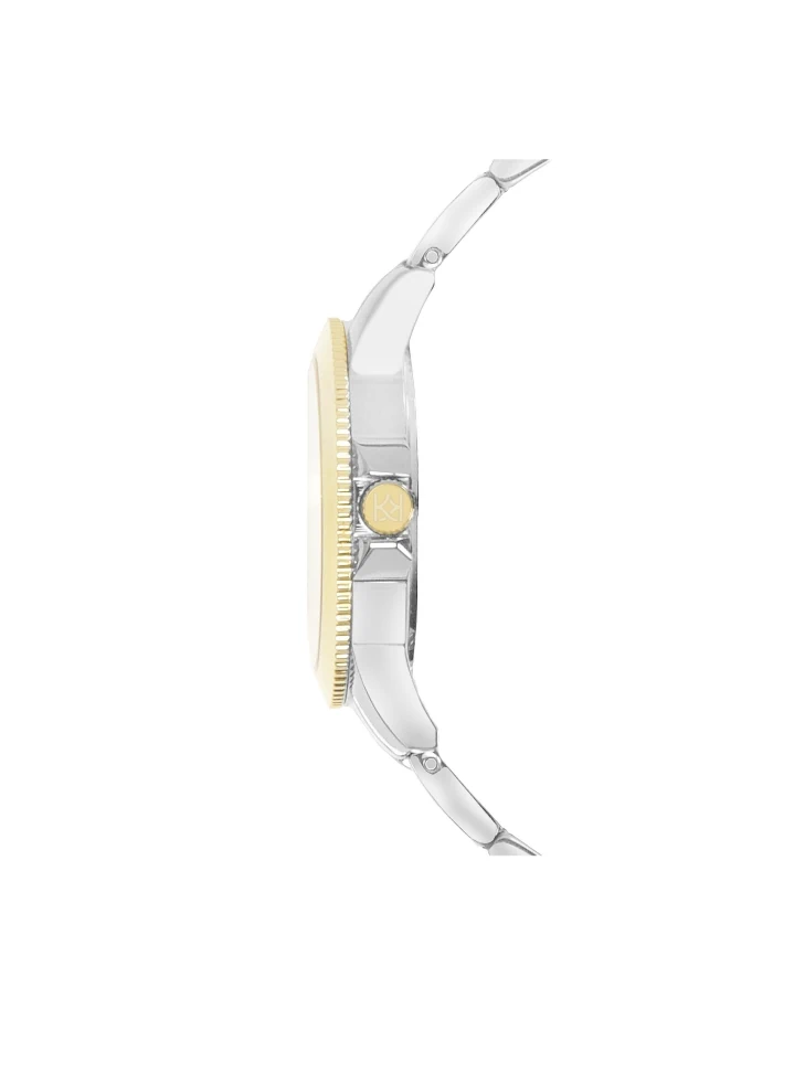Kazar Gold And Silver Bracelet Watch