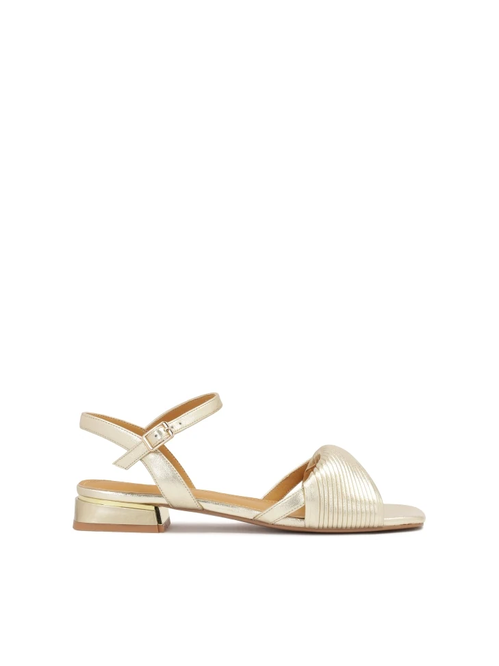 kazar Gold flat-heeled sandals
