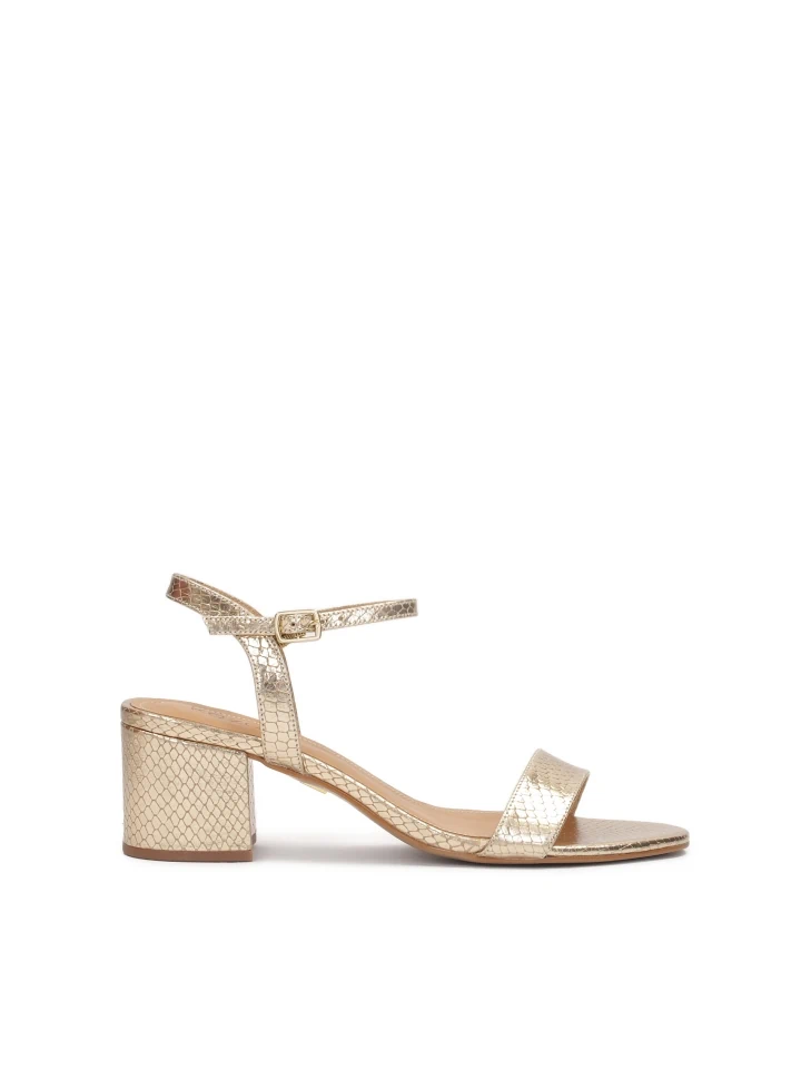 kazar Gold low-heeled sandals