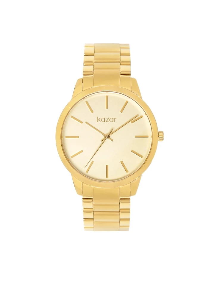 kazar Gold stainless steel watch