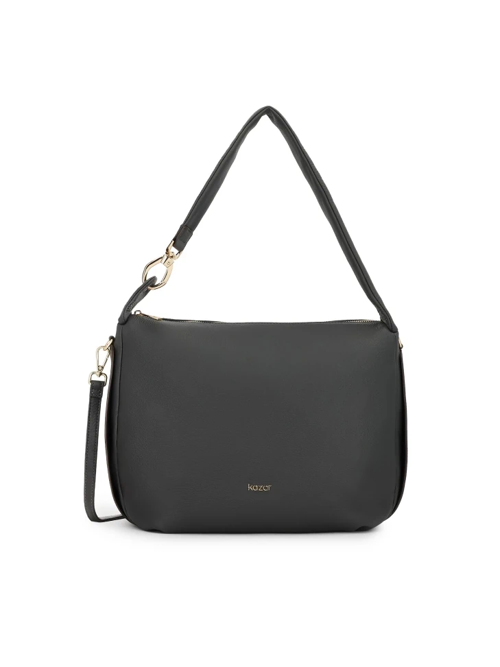 kazar Gray handbag with a comfortable loose fit