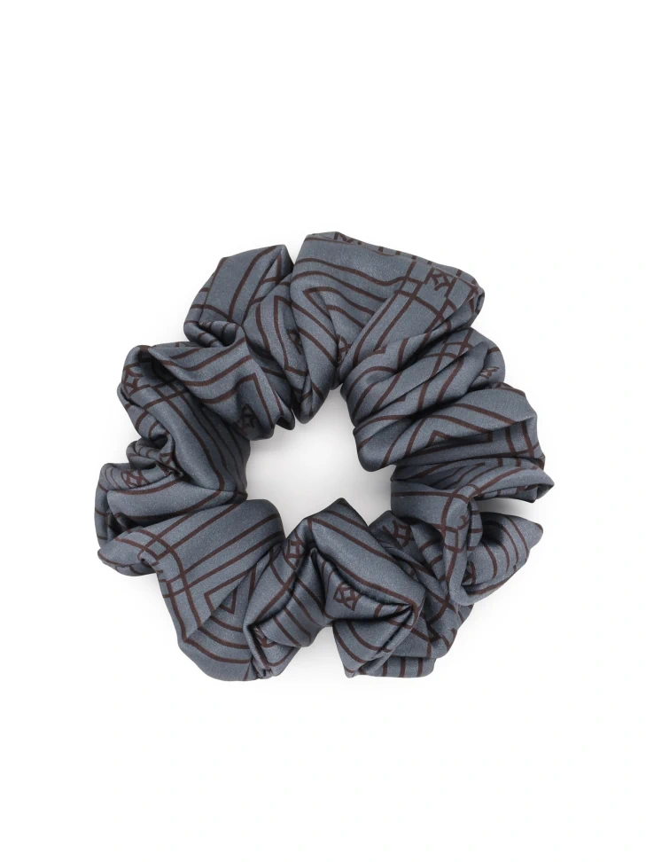 kazar Grey scrunchie