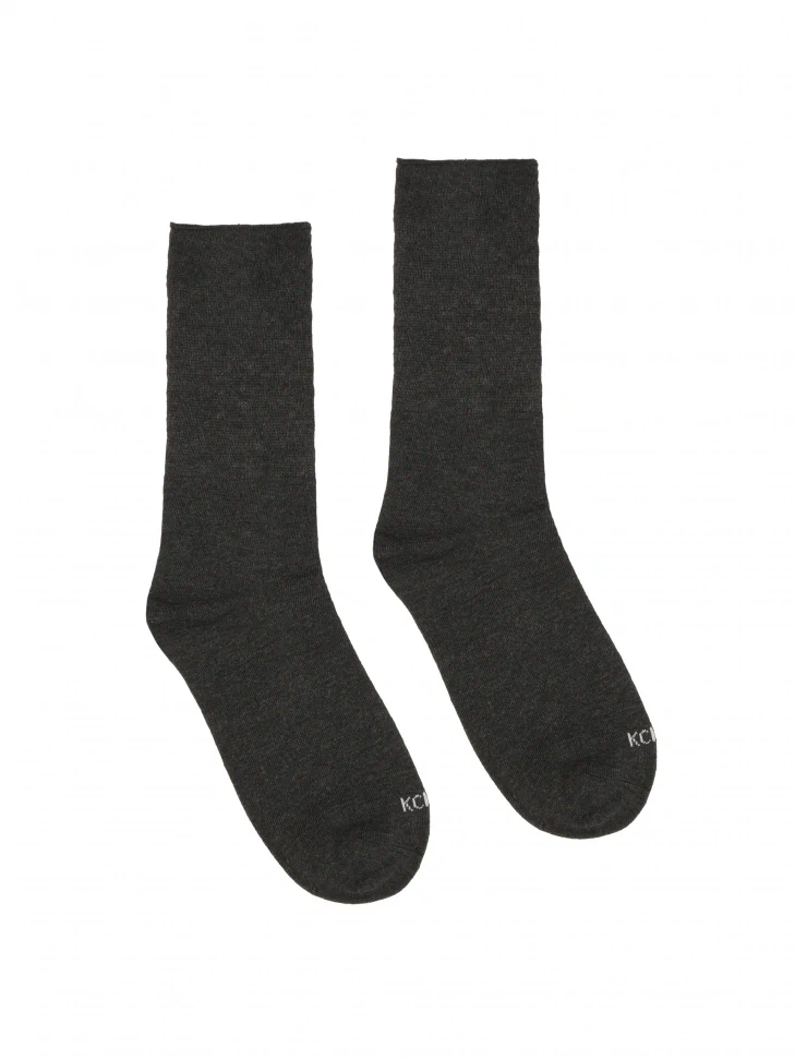 Kazar Grey Socks With Added Cashmere