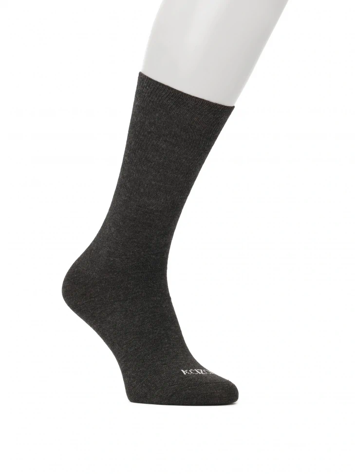 kazar Grey socks with added cashmere