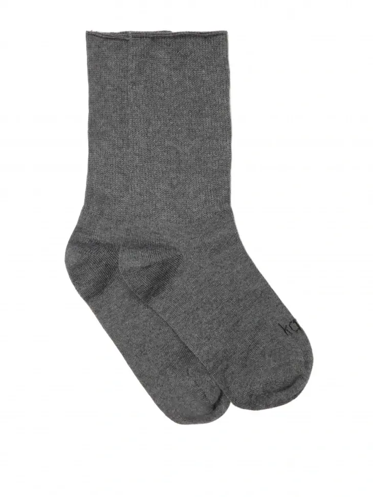 Kazar Grey Socks With Logo