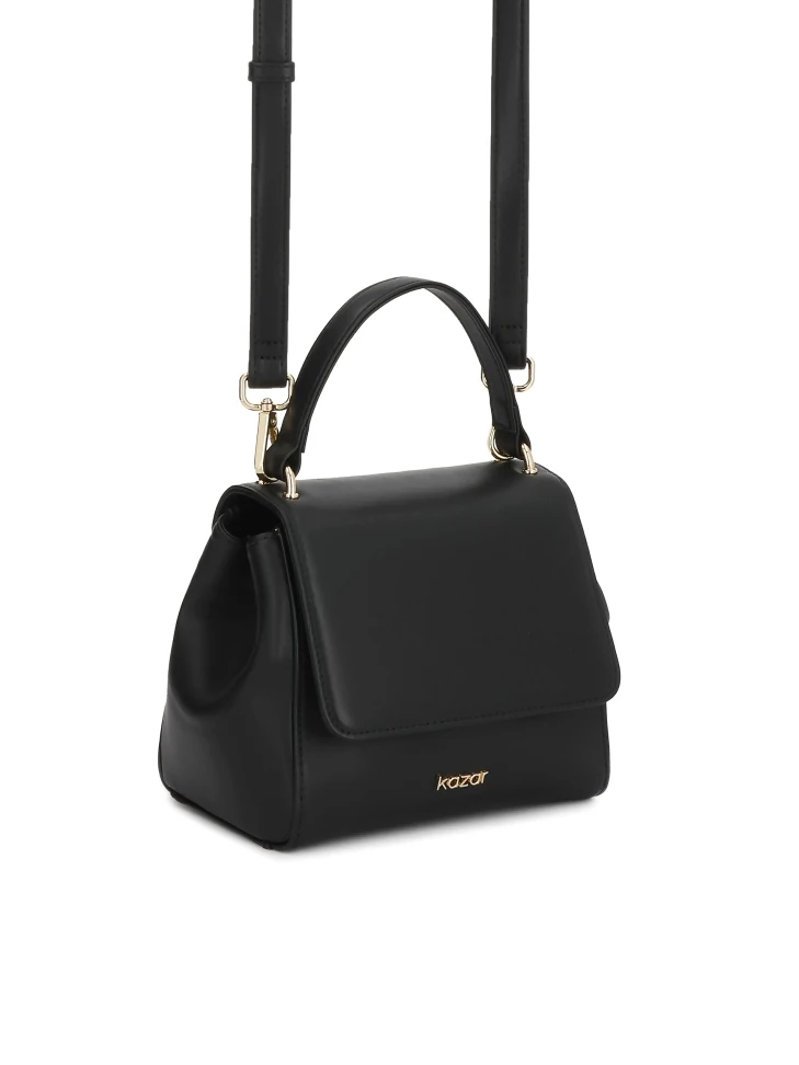 Kazar Handbag Trunk With Handle And Strap