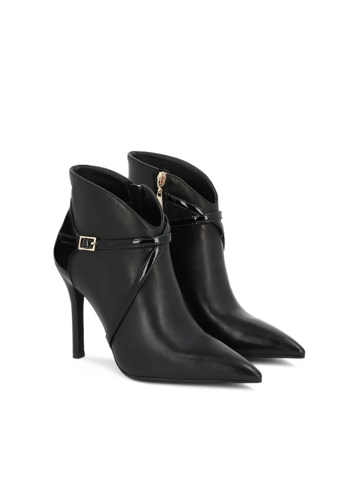 Kazar Heeled Boots With Contoured Upper