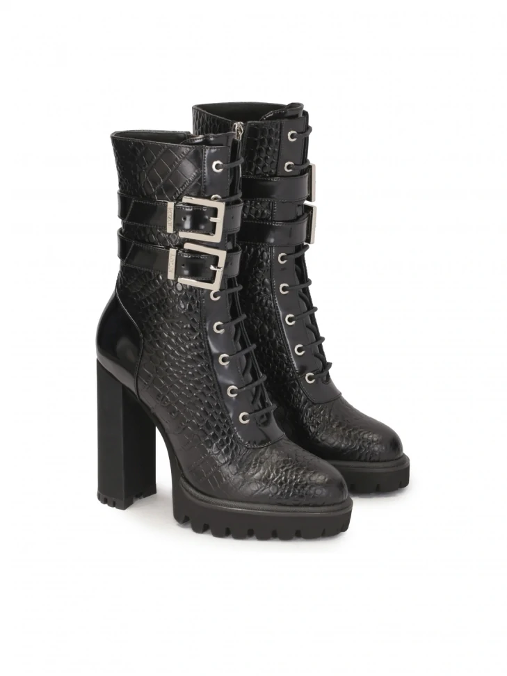 Kazar Heeled Boots With High Upper