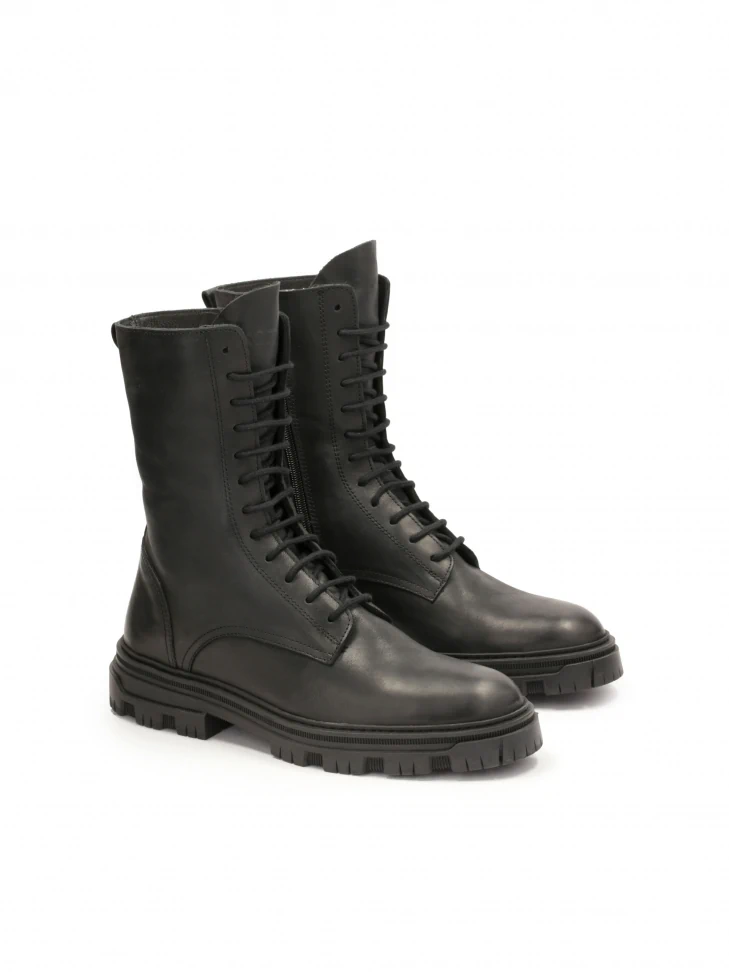 Kazar High Boots Made Of Natural Leather