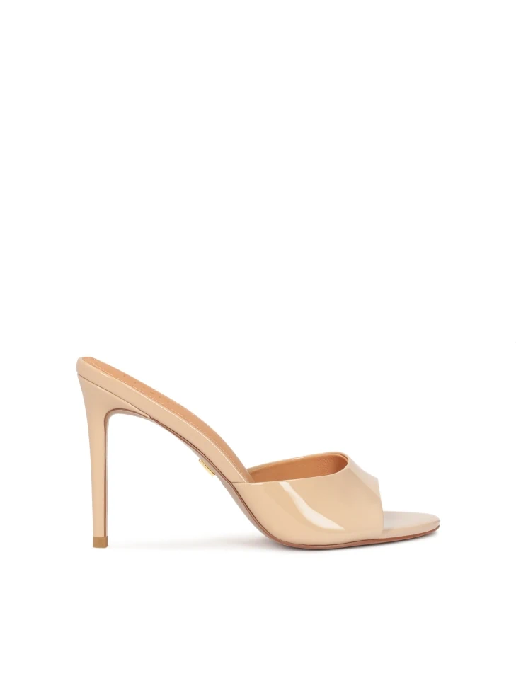 kazar High-heel mules in patent leather