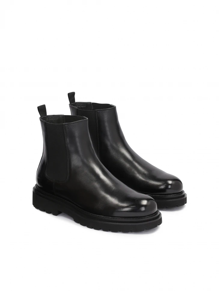 Kazar Insulated Leather Chelsea Boots