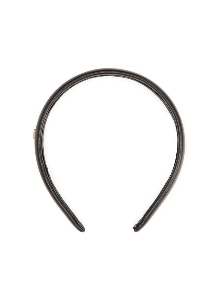 Kazar KAZAR Monogrammed Black Headband