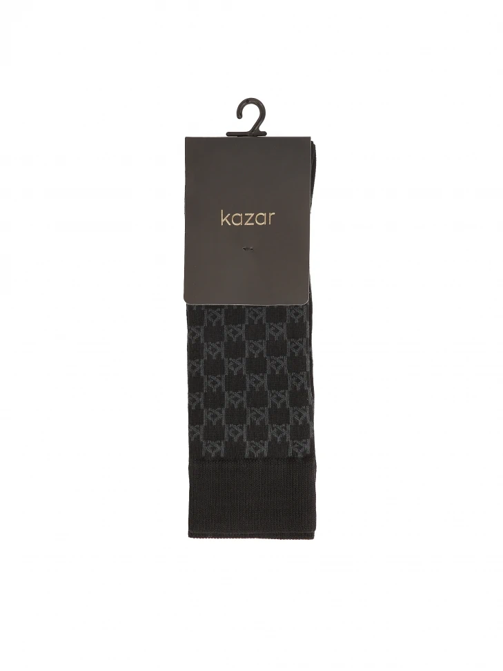 Kazar KAZAR Monogrammed Cotton Odd Socks