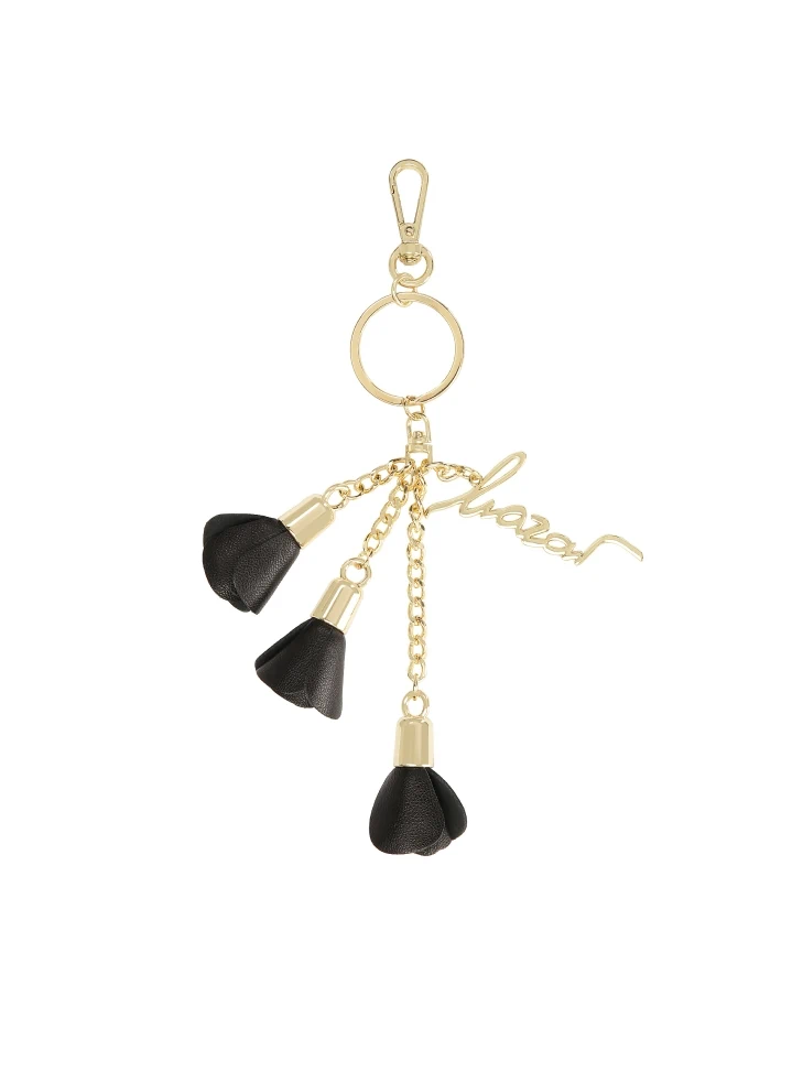 kazar Key ring with flowers and logo