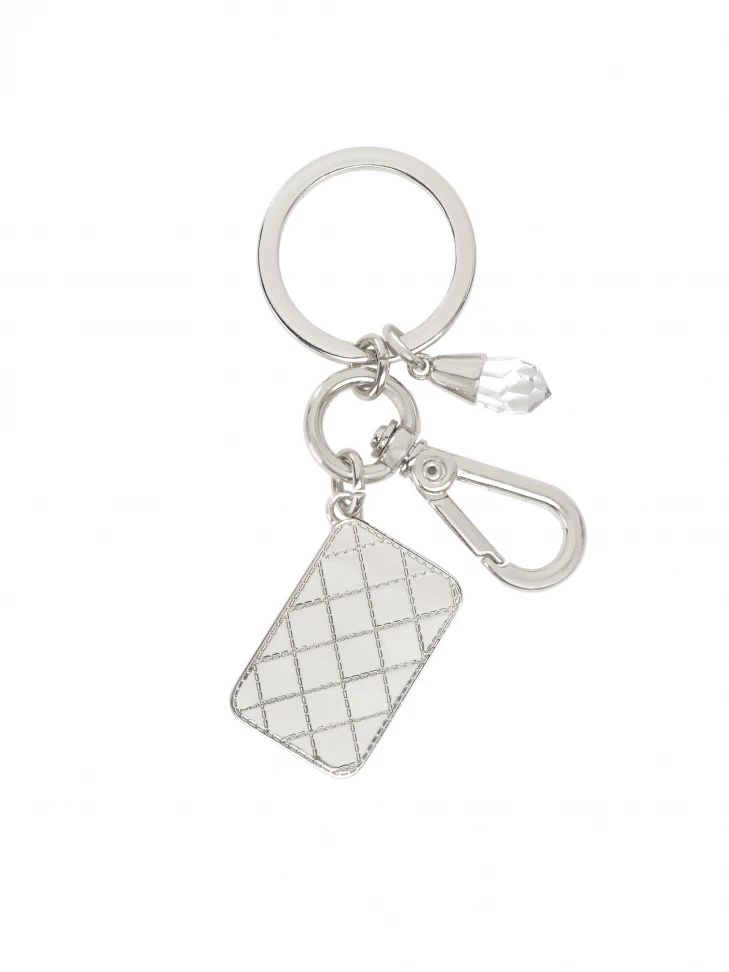 Kazar Key Ring With Pendant Purse And Crystal