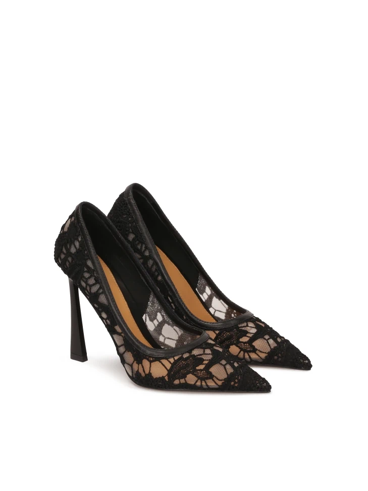 Kazar Lace Evening Pumps