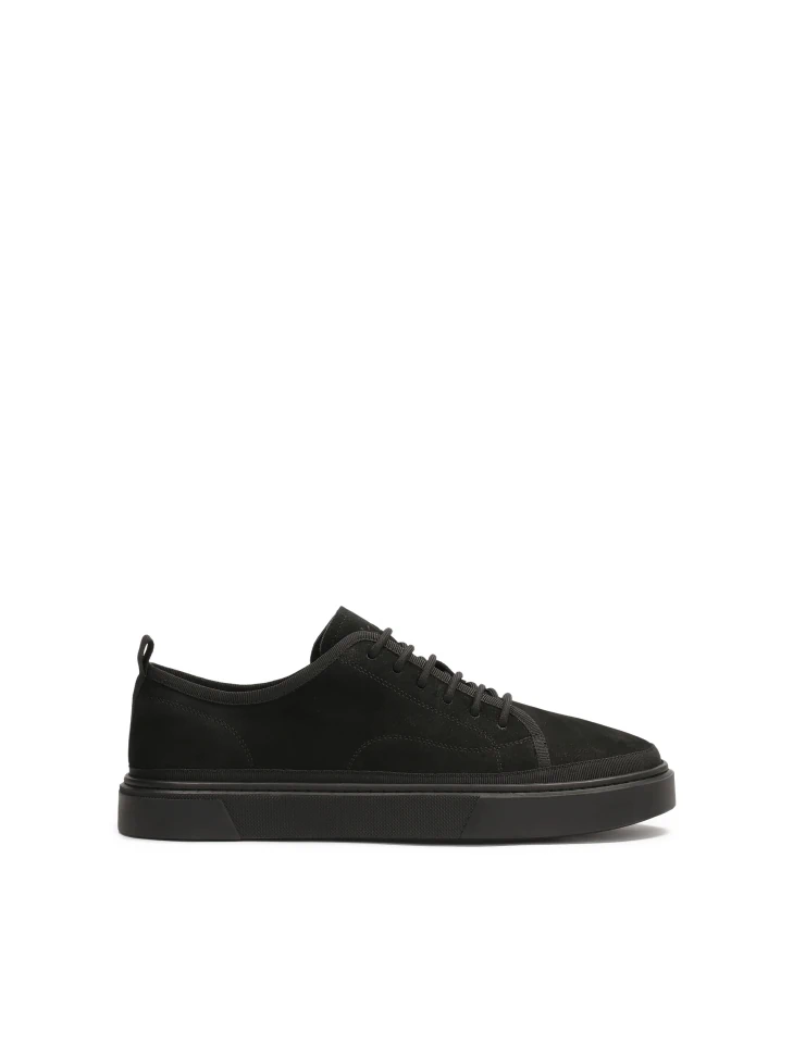 kazar Lace-up black nubuck sneakers