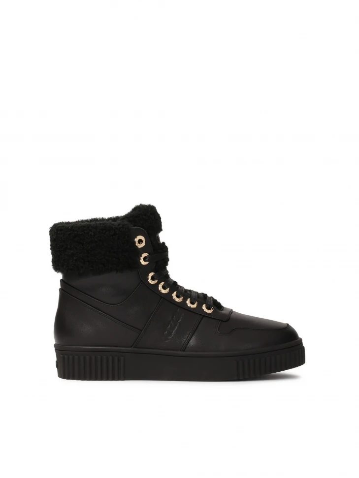 kazar Lace-up boots insulated with faux fur