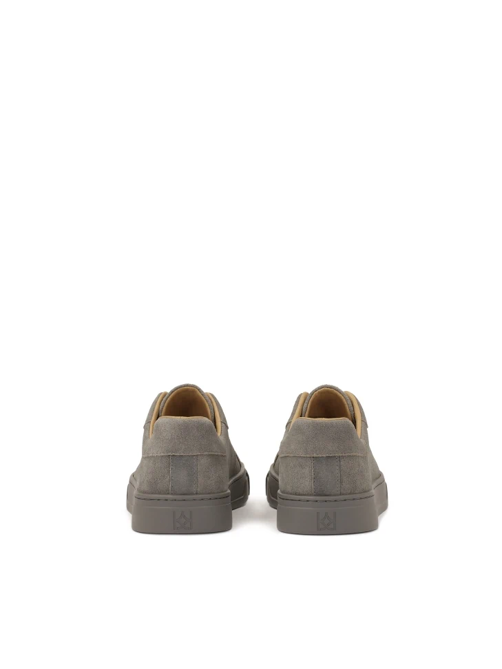 Kazar Lace-up Grey Suede Sneakers