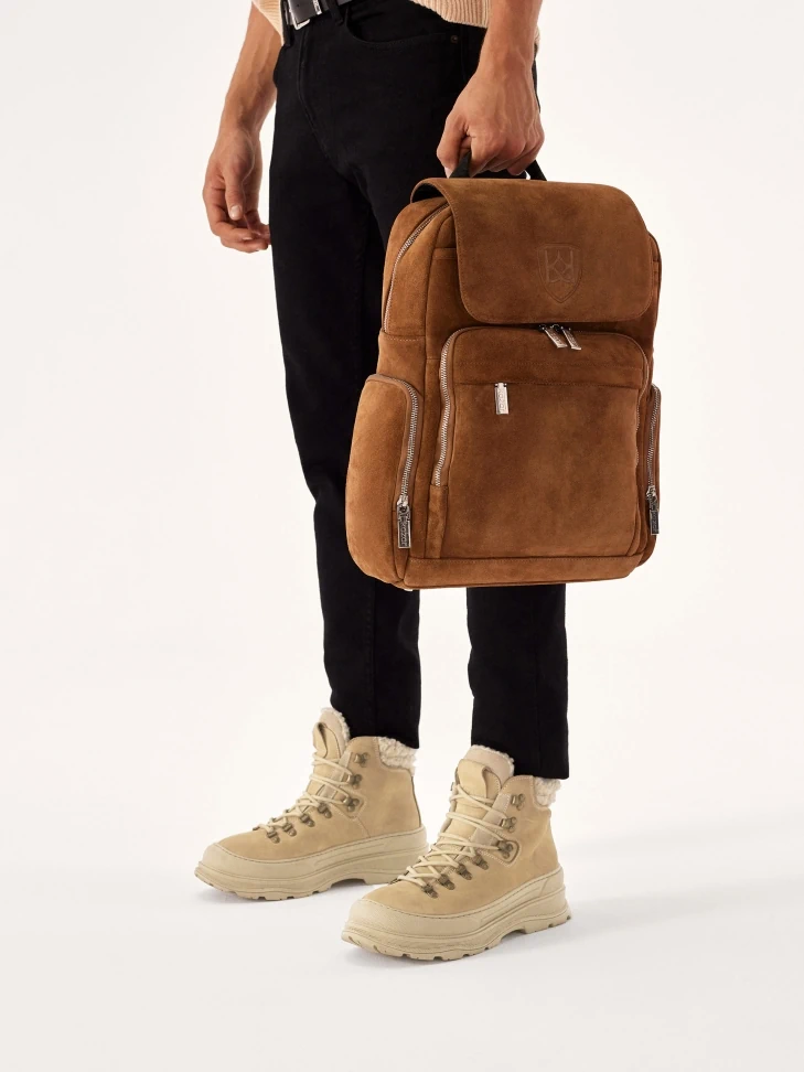 Kazar Lace-up Nubuck Boots