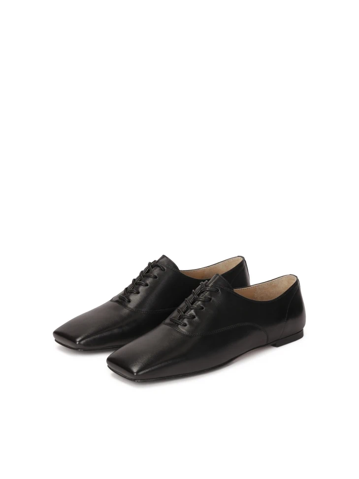 Kazar Lace-up Shoes With Square Toe Cap