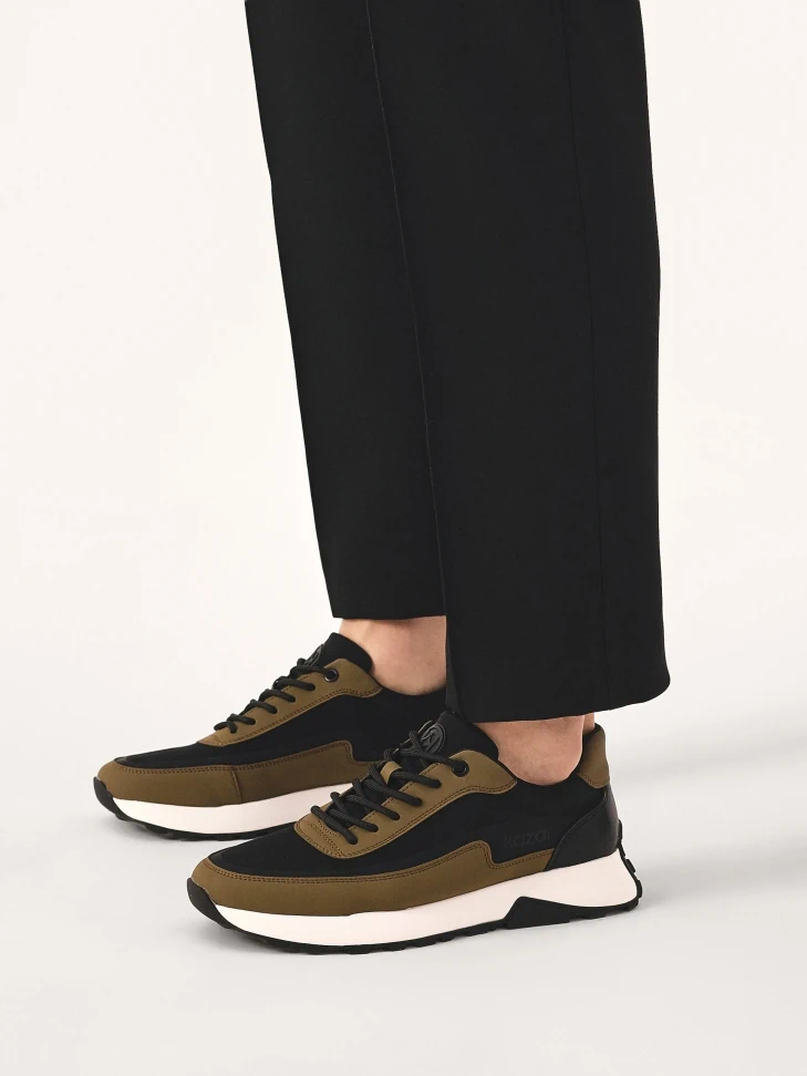 Kazar Lace-up Sneakers In Contrasting Colors