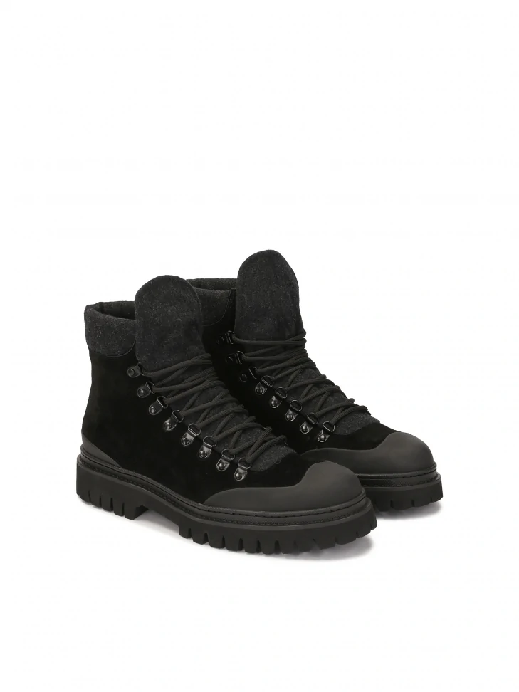 Kazar Lace-up Suede Boots