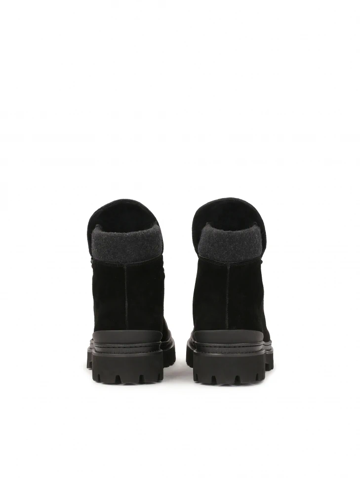 Kazar Lace-up Suede Boots