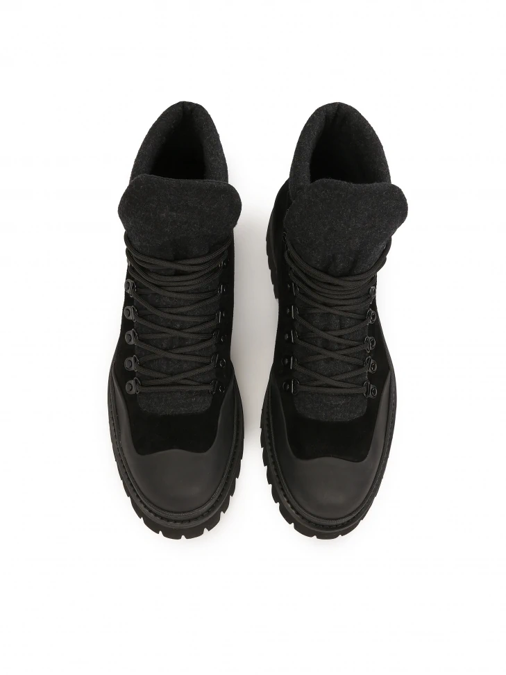 Kazar Lace-up Suede Boots