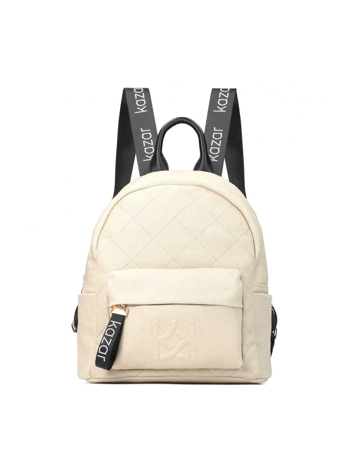 Kazar Ladies' Beige And Black Backpack
