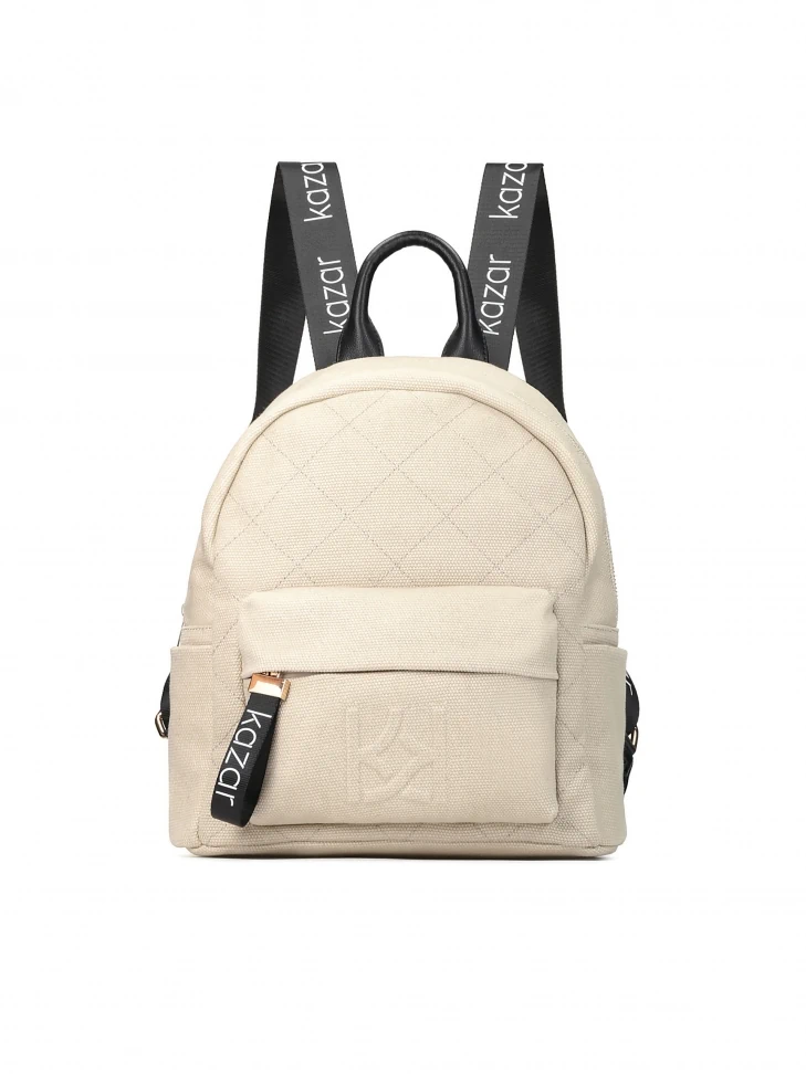 kazar Ladies' beige and black backpack