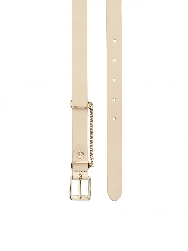 Kazar Ladies’ Beige Belt With A Chain