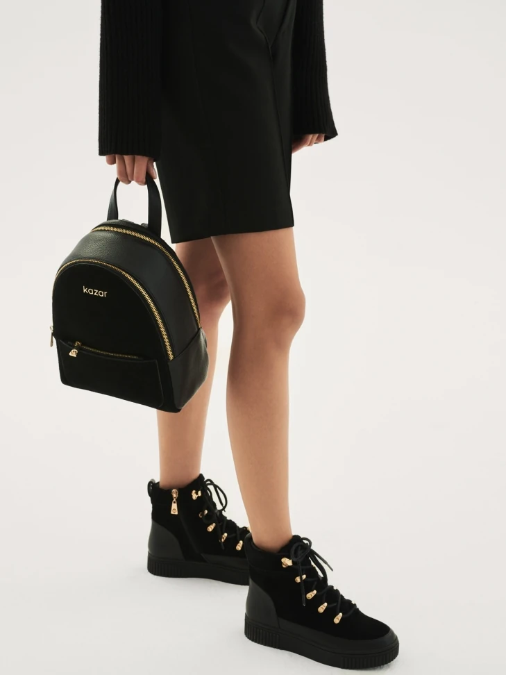 Kazar Ladies’ Black Ankle Boots