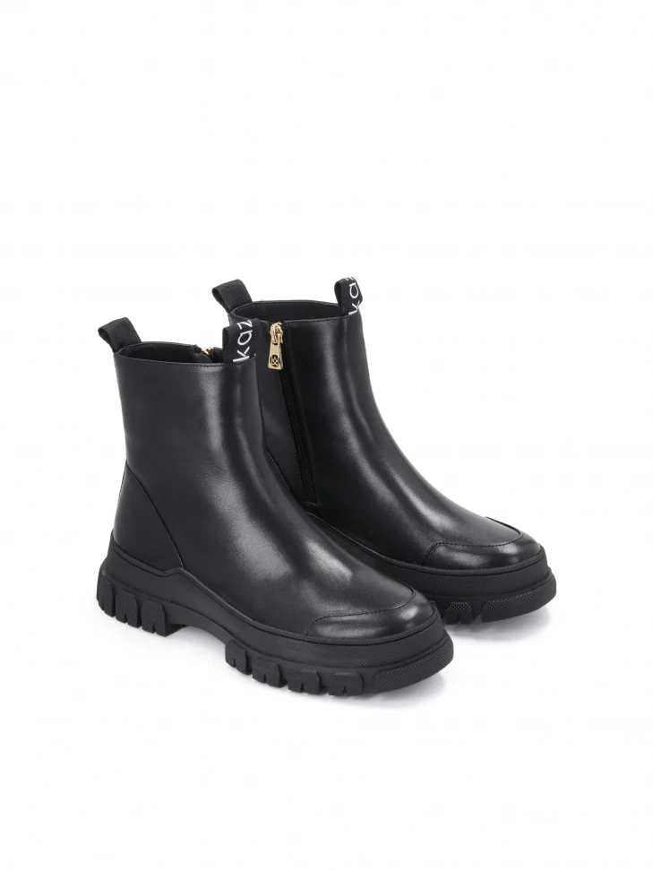 Kazar Ladies' Black Ankle Boots