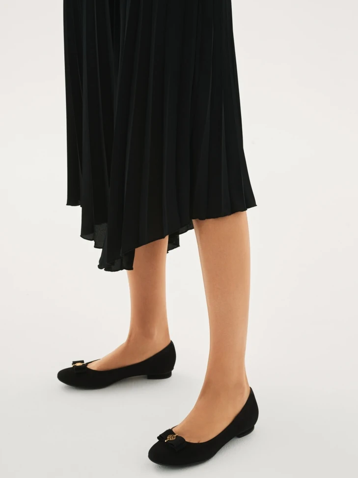 Kazar Ladies' Black Ballerinas
