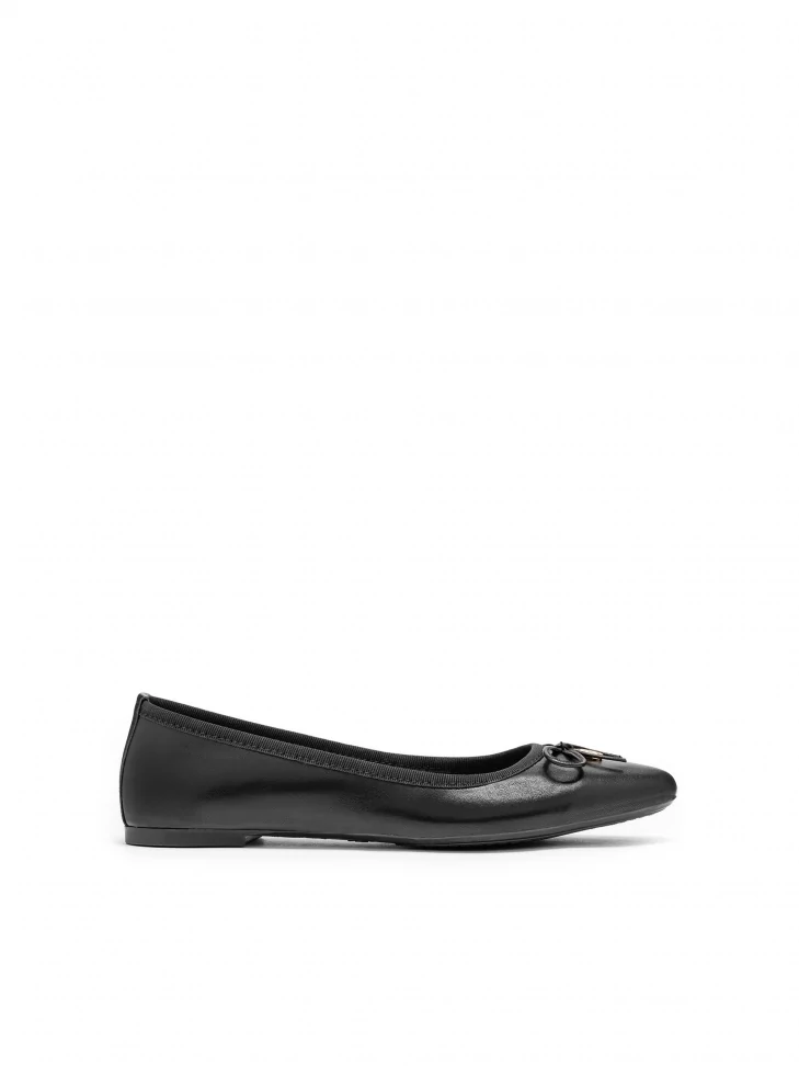 kazar Ladies' black ballerinas