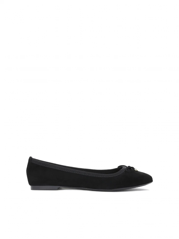 kazar Ladies' black ballerinas