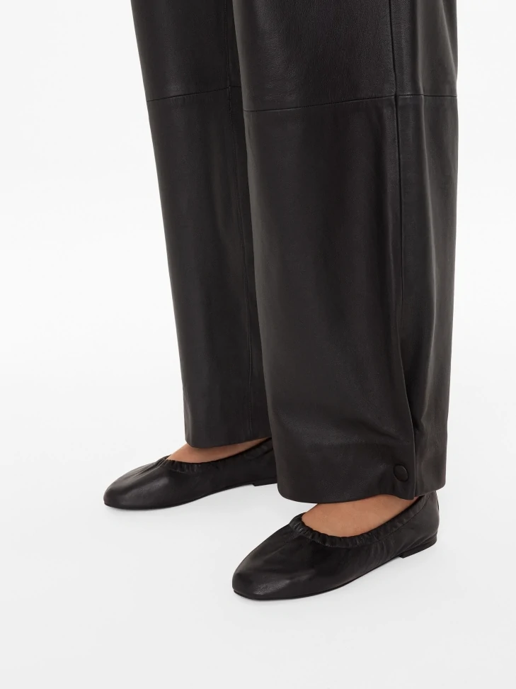 Kazar Ladies’ Black Ballerinas With An Elastic Band