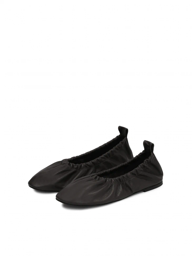 Kazar Ladies’ Black Ballerinas With An Elastic Band