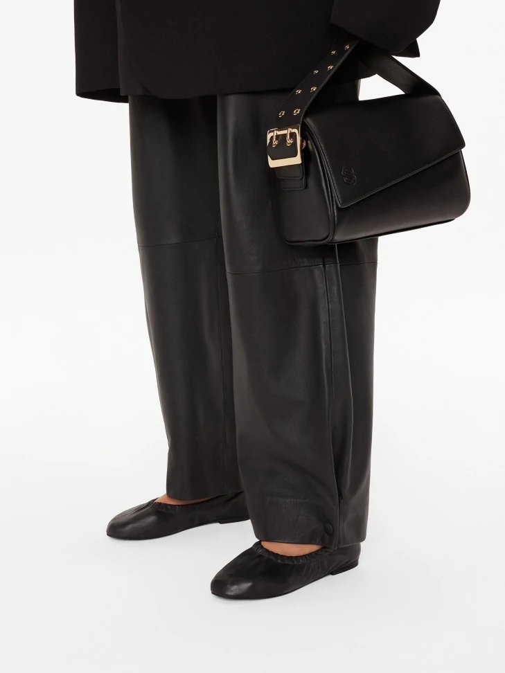 Kazar Ladies’ Black Ballerinas With An Elastic Band