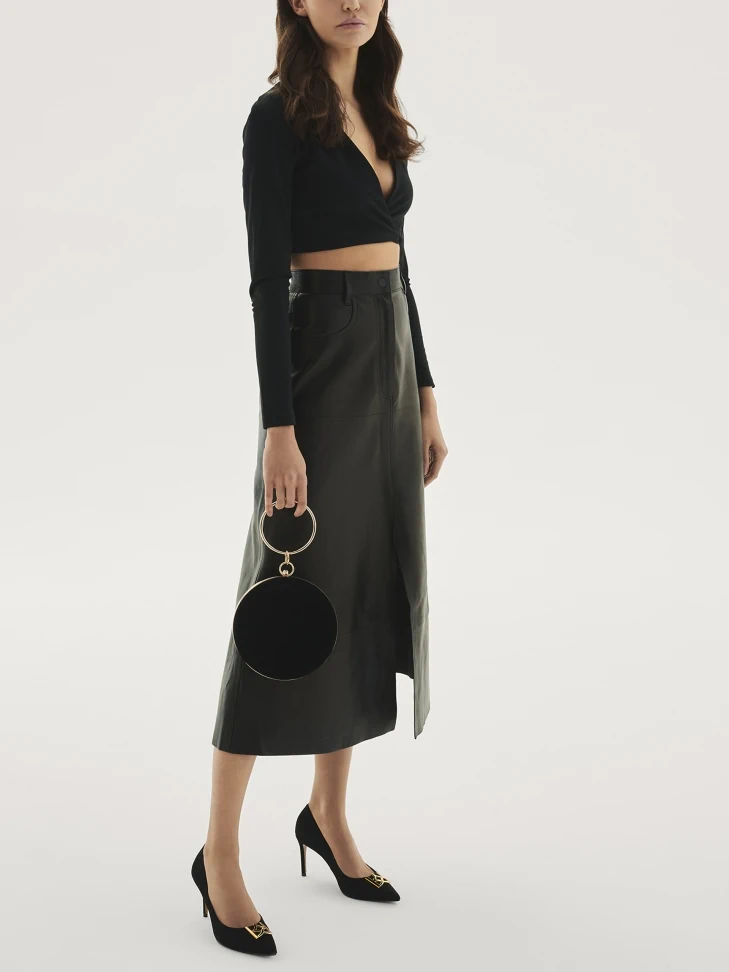 Kazar Ladies’ Black Clutch Bag